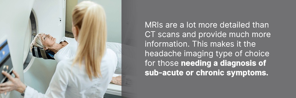 MRIs for headaches