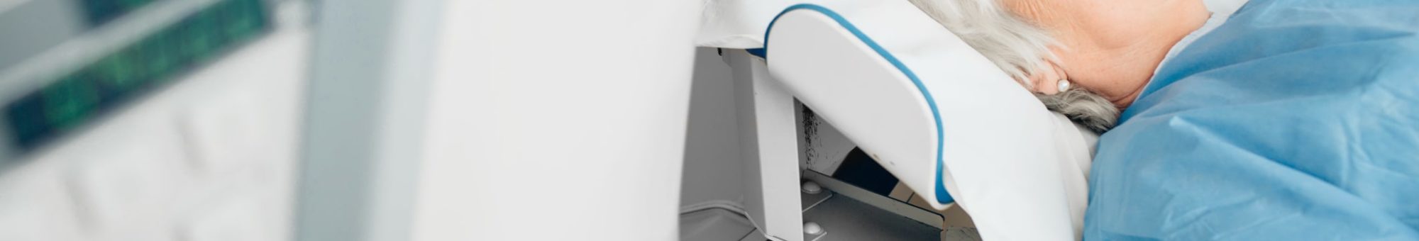 woman getting ct scan