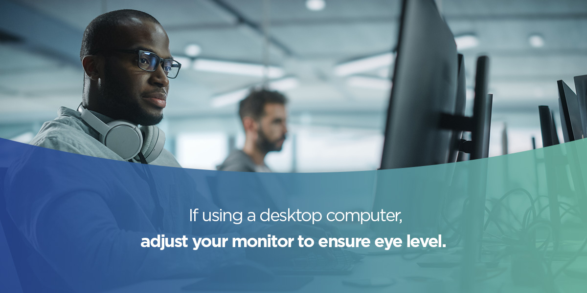 monitor eye level